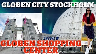 Globen city Stockholm Sweden  Globen shopping mall  Walking tour 4k [upl. by Judsen944]