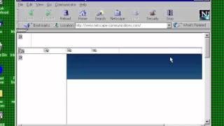 Netscape Communicator 45 [upl. by Ariahaj]
