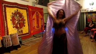 Wings of Isis and Live Drum Solo  Belly Dance with Cris [upl. by Inez]