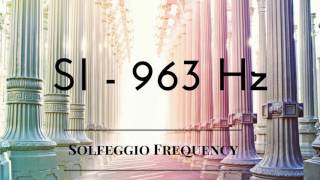 SI  963 Hz  pure Tone  Solfeggio Frequency  8 hours [upl. by Allare651]