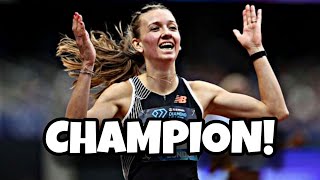 Femke Bol Diamond League Champion 2024  Track And Field [upl. by Ferullo]