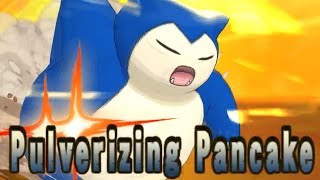 Snorlax Special Z Move Pulverizing Pancake Giga Impact  Snorlium Z [upl. by Acinorahs675]