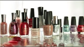 Моя коллекция лаков для ногтей  My nail polish collection [upl. by Petigny]