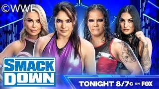 Rodriguez vs Baszler vs Natalya vs Deville  Fatal Four Way Match  SmackDown 1232  WWE 2K23 [upl. by Neehsar]