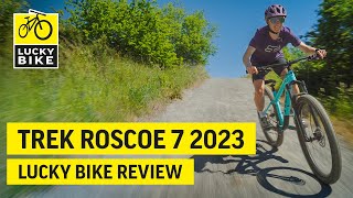 TREK ROSCOE 7 2023 REVIEW  vielseitiges Hardtail für volle Kontrolle im Gelände [upl. by Love]