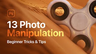 13 MUSTKNOW Photo Manipulation Tips for Beginners in Photoshop [upl. by Assila]