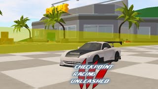 Checkpoint Racing for the First Time  Roblox [upl. by Enetsirk]