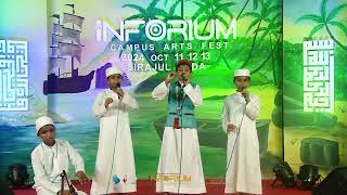 Subjunior Group Song  Shammas Kozhikode amp Team  INFORIUM 2K24 Sirajul Huda School Of Quran [upl. by Ideih]