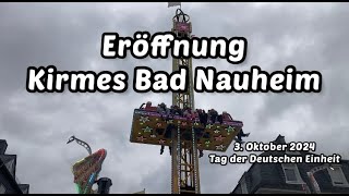 Eröffnung Bad Nauheimer Kerb 3 Oktober 2024 [upl. by Aika]