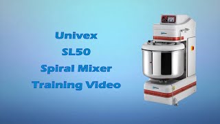 Univex SL50 Operation Video [upl. by Hashum]