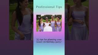 Sweet 16 Essentials The ultimate Sweet 16 checklist for your party [upl. by Imtiaz]