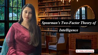 Spearmans Two Factor Theory of Intelligence  UGC NET Education [upl. by Stubstad]