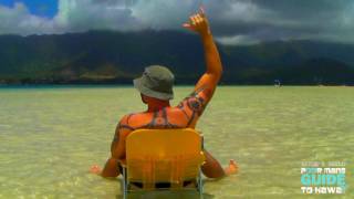 SANDBAR KANEOHE BAY HD quotWaydes World Hawaiiquot [upl. by Rocker214]