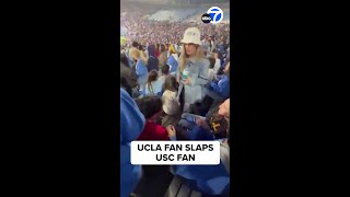 UCLA fan slaps USC fan [upl. by Maggs]