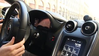 McLaren 570GT Ride  Loud Accelerations amp Downshifts [upl. by Hsetirp]