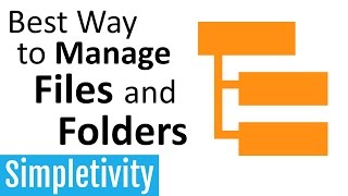 The Best Way to Manage Files and Folders ABC Method [upl. by Ciryl]