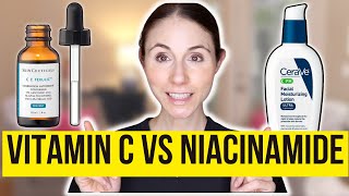 Vitamin C Vs Niacinamide  Wrinkles Dark Spots AntiAging [upl. by Annoyek]