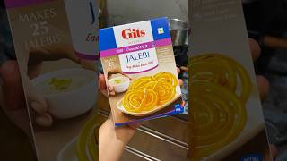 Gits jalebi mix review review shortvideo youtubeshorts ytshorts food jalebi recipe [upl. by Ainelec]