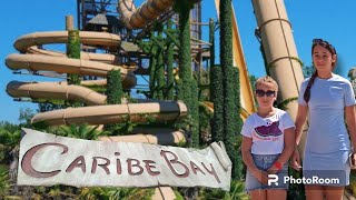 CARIBE BAY 🌴•VLOG• Aqualandia Jesolo Italia [upl. by Janet]