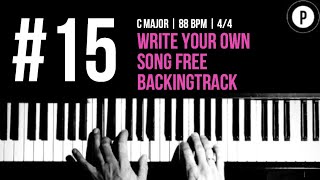 15 Write Your Own Song Free Backingtrack [upl. by Perlie]