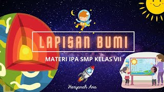 Lapisan Bumi Kelas 7 SMP [upl. by Ahsenhoj554]