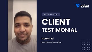 Volza Client Video Testimonial  Naen Enterprisesonline Philippines  Volzacom [upl. by Anoj939]