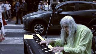 Street Pianist Natalie Trayling  Among the People [upl. by Dnalro465]