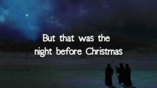 The Night Before Christmas  Brandon Heath  With Lyrics [upl. by Pitchford827]