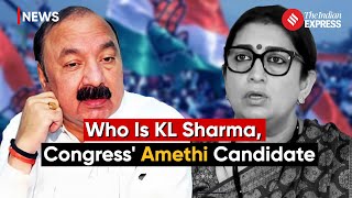 Kishori Lal Sharma All You Need To Know About Congress Amethi Candidate KL Sharma [upl. by Adriaens197]