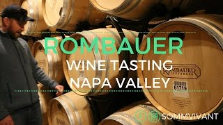 ROMBAUER  WINE TASTING NAPA VALLEY [upl. by Janik]