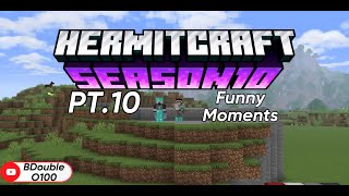 HermitCraft Season 10 Funny Moments 10 [upl. by Doowyah864]