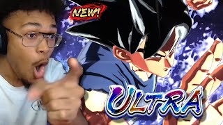 NEW ULTRA UI Goku Reveals and Stuff Reaction on Dragon Ball Legends Fest [upl. by Celin736]