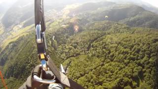 Paragliding Unfall  Kollision am Treh VogesenFrankreich 23062012 [upl. by Honebein717]