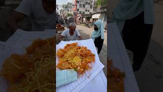 hardworking uncle बचपन से बेच रहे😱 बटाटापुरी 👌😋 25₹ में  Streetfood shorts trending viral [upl. by Lisabet]