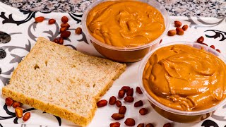 You Will NEVER BUY PEANUT BUTTER Again After This Simple Recipe  HOW TO MAKE Peanut Butter [upl. by Eimmas]