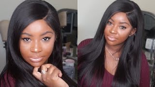 Brazilian Silk Press  Asteria Hair Review [upl. by Niple]