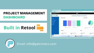 Powerful Project Management Dashboard in Retool  Demo and Features [upl. by Henri]