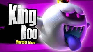 King Boo Super Smash Bros MOVESET IDEAS [upl. by Norym625]