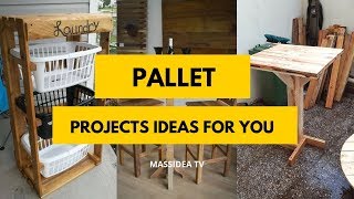 50 Awesome Pallet Projects Ideas You Can Make It [upl. by Anilehcim]