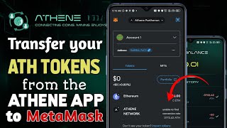 Add Athene Parthenon Chain and ATH Token to MetaMask  Withdraw ATH Tokens to MetaMask [upl. by Stewart132]