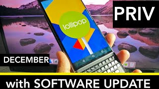 BlackBerry PRIV POST software update March 2016 [upl. by Ainosal]