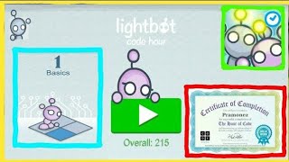 Lightbot Code Hour  BASICS Level 7 [upl. by Mick]