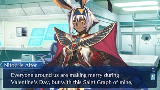 【FGO】Nitocris Alters Valentines Scene  English Translation  FateGrand Order [upl. by Leatri]