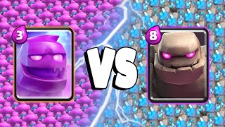 ELIXIR GOLEM VS GOLEM 2024  Clash Royale Challenge [upl. by Adla]