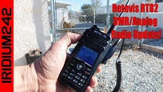 Retevis RT82 DMR Analog Radio Update [upl. by Alokin]