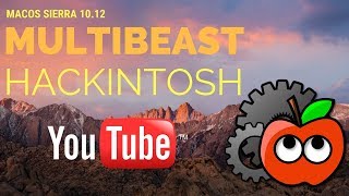 MultiBeast Sierra Hackintosh  Post Installation x99 tutorial [upl. by Maillliw]