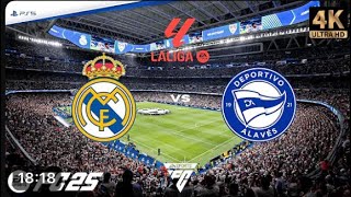 AE FC 25 Elvis vs Real Madrid in the Spanish League [upl. by Edd]