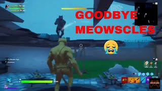 FORTNITE ROLEPLAY GOODBYE MEOWSCLES A SHORT FILM [upl. by Ayirp62]