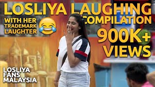 Losliya Laughing Compilation  LFM [upl. by Ecnarual778]