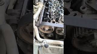 Timing setting tips FK MOTOR engine timing mechanic car reel video [upl. by Narib]